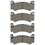 1551008500 - : DFC 5000 Advanced Brake Pads - Semi Metallic for DYNAMIC FRICTION Image