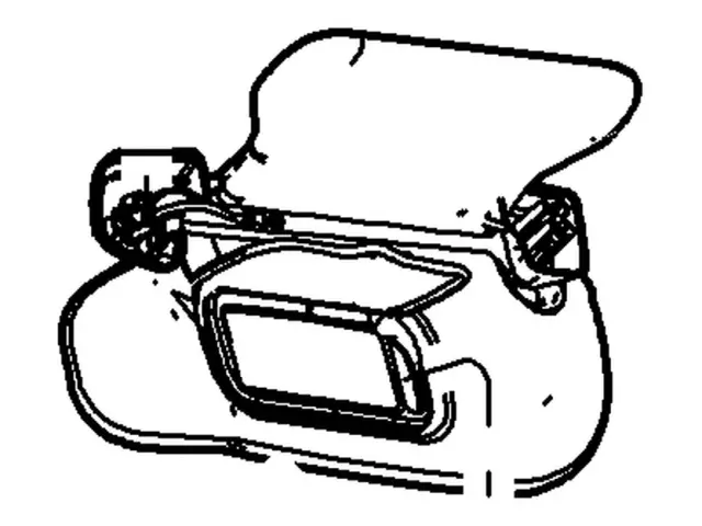 CL1Z7804105AE - Body: Sun-visor for Ford Image