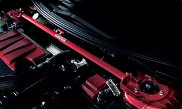 MZ568879EX - Exterior: Front Strut Brace for Mitsubishi: Lancer Image