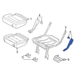 M2DZ7861348AA - Body: Inner Cover for Ford Image