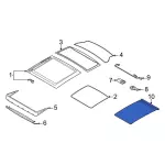 LJ6Z54519A02AC - : Sunshade for Ford Image