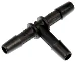 47114 - : 1/4 X 1/4 X 1/4 In. Plastic Hose Tee for Dorman Image