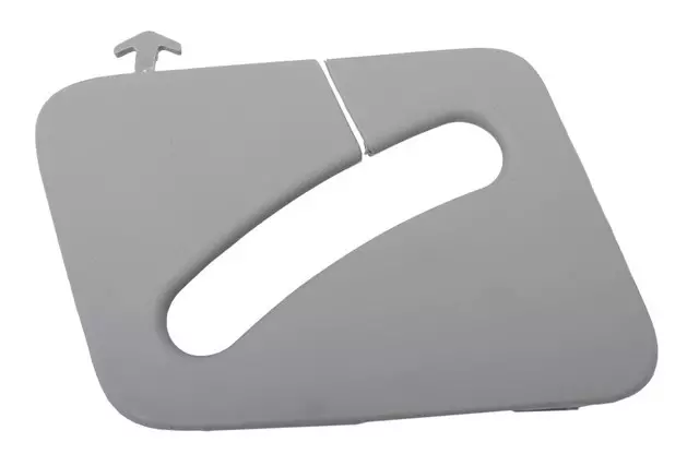 Light Titanium Rear Passenger Side Seat Belt Bezel - GM (22758640)