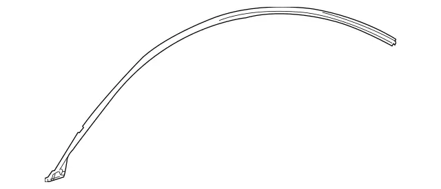 2167200578 - Covering and Lining: Sealing Frame for Mercedes-Benz: CL550, CL600, CL63 AMG, CL65 AMG Image image
