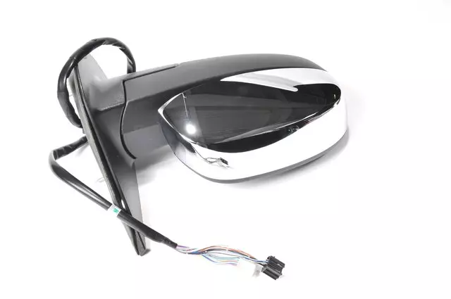 Bright Chrome Passenger Side Door Mirror - GM (20756950)