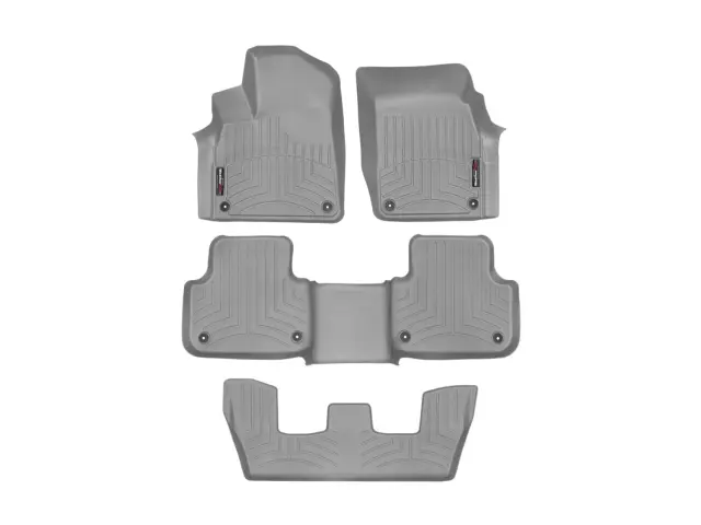 46887123 - Accessories: Front &amp; Rear &amp; Rear Grey FloorLiner™ DigitalFit® for WeatherTech Image