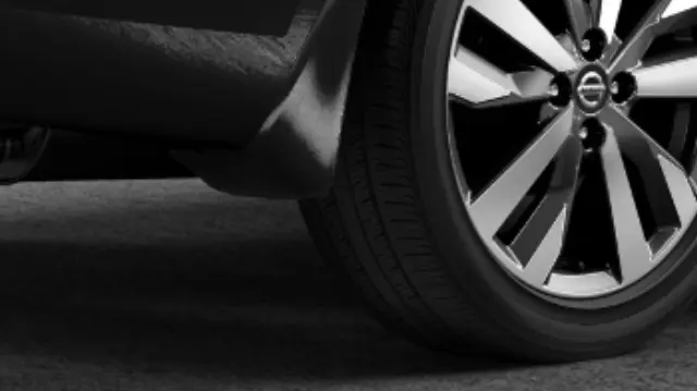 T99J25EE5B - : Splash Guards - Rear Set KH3 - Super Black for Nissan: Versa Image