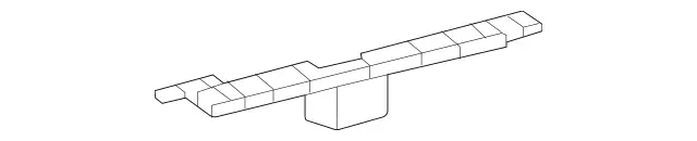 1676842900 - Covering and Lining: Console for Mercedes-Benz: GLS450, GLS580, GLS63 AMG Image image
