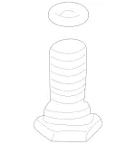 1114700686 - Unclassified: Fuel Tank Filter for Mercedes-Benz: 190C, 220, 220b, 220Sb, 230SL, 250C, 250S, 250SE, 250SL, 260E, 280E, 280SE, 280SL, 300TE, 600 Image