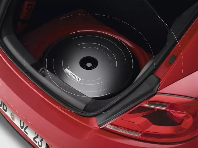 Spare Tire Mount Sub-Woofer / Sound Box - Volkswagen (000-051-419-B)