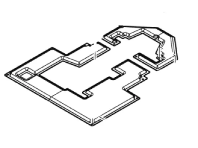4G7Z63102B00AA - : Insulator Engine Compartment for Ford Image