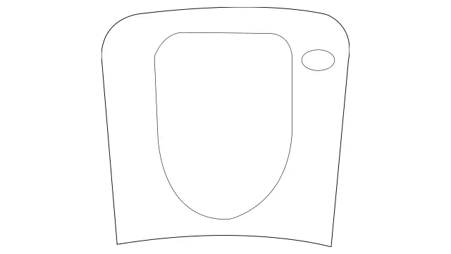 22068062391000 - Body: Trim Bezel for Mercedes-Benz Image