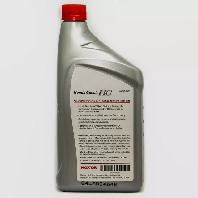 82009008 - : Fluid (Atf Dw 1) for Honda Image
