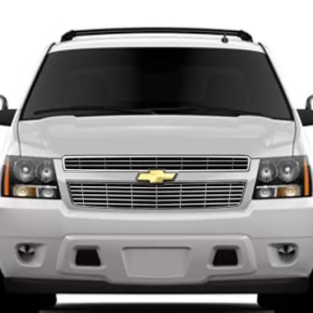 19258217 - Exterior: Grille By Lacks - Bright Chrome Finish Billet for Chevrolet: Avalanche, Suburban 1500, Suburban 2500, Tahoe Image