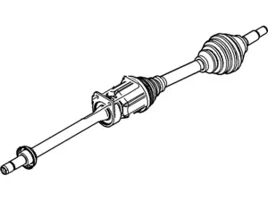 CA5Z3B436J - Front Drive Axle: Axle Assembly for Ford Image