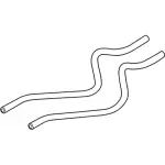 3W1Z7A030AA - Cooling System: Oil Tube for Lincoln: Town Car Image