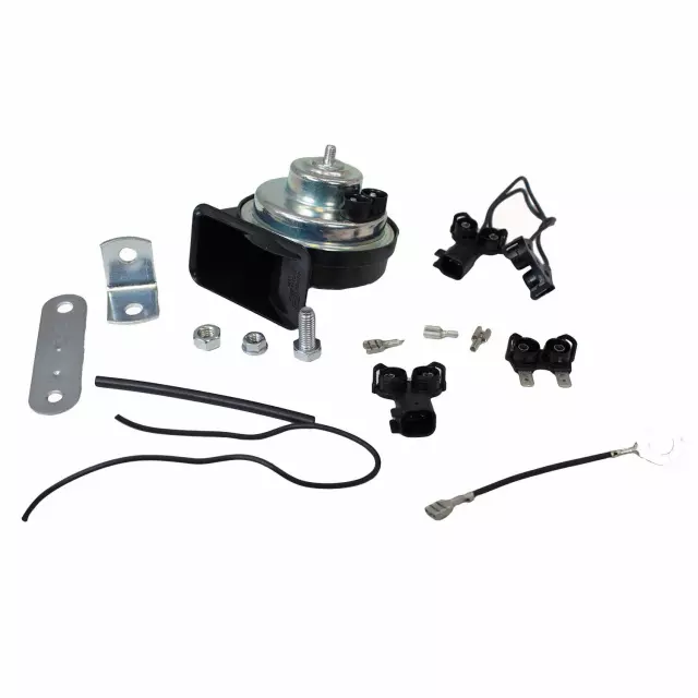 2W7Z13800BA - Electrical: Horn for Ford: Contour, Crown Victoria, E-150, E-150 Club Wagon, E-150 Econoline, E-150 Econoline Club Wagon, E-250, E-250 Econoline, E-350 Club Wagon, E-350 Econoline, E-350 Econoline Club Wagon, E-350 Super Duty, E-450 Econoline Super Duty, E-450 Super Duty, Econoline Super Duty, Escape, Escort, Explorer, Focus, Ranger | Lincoln: Aviator | Mercury: Cougar, Grand Marquis, Mariner, Mountaineer, Mystique, Tracer Image