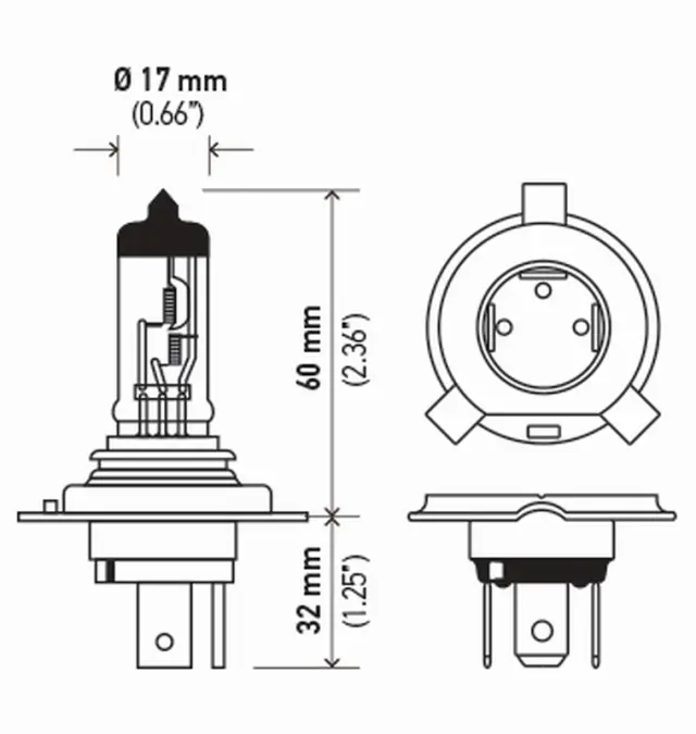 9003TB - : Hella Multi-Purpose Light Bulb for Hella Image