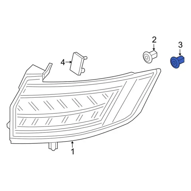 W701014S442 - : Window Regulator Nut for Ford Image