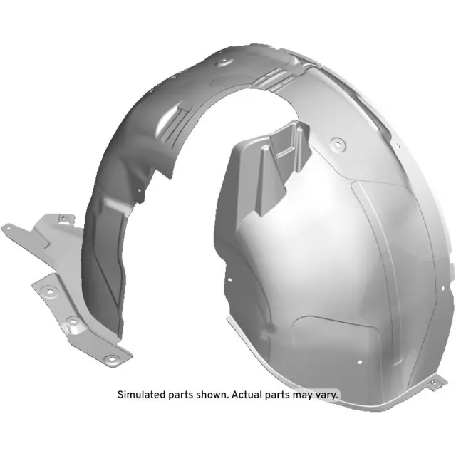 42755111 - Body: Fender Liner for Buick: Encore GX Image