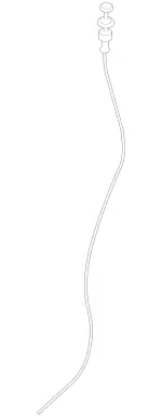 1520101600 - Engine: Dipstick for Mercedes-Benz Image