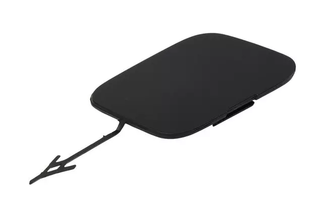 Primed Front Bumper Fascia Tow Hook Access Hole Cover - GM (22914037)