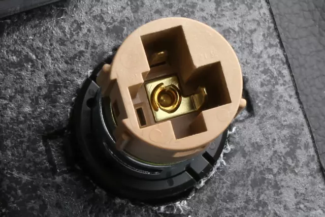 Jet Black Front Floor Console Rear Trim Panel - GM (84105146)