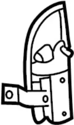 826061W701 - : Handle, Outside for INFINITI: QX4 Image