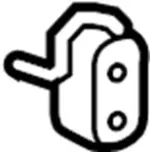 20650AA00B - Exhaust: Exhaust System Hanger for INFINITI: G25, G35, G37, M35, M35h, M37, M45, M56, Q40, Q70, Q70L Image