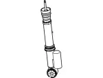 AU2Z18125B - Suspension: Shock Absorber for Lincoln: Navigator Image