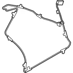 JD9Z10E928AA - Electrical: Antenna Cable for Lincoln: Continental Image