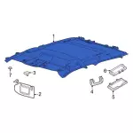 NZ6Z6051916AA - Body: Headliner for Ford Image