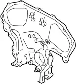 13500AC710 - Engine: Front Cover for INFINITI: FX35, G35, M35 Image