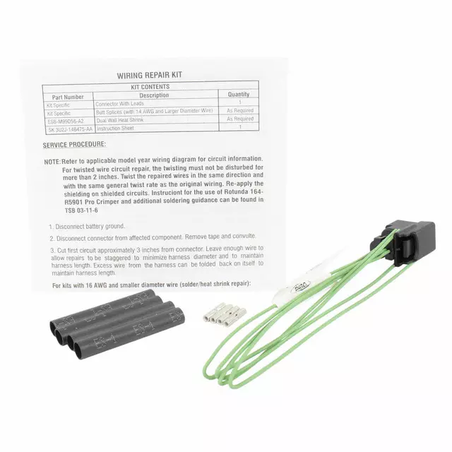 Wire Assembly - Ford (FU2Z-14S411-ANB)