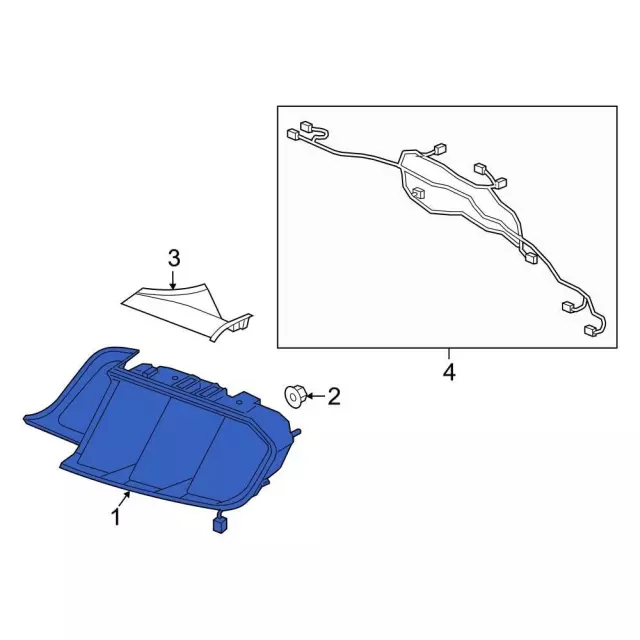 Tail Light Assembly - Ford (JR3Z-13404-G)