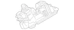 2037500893 - Body: Lock Assembly for Mercedes-Benz Image