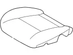 7L9Z7862901AA - Body: Seat Cover for Ford: Explorer Sport Trac Image