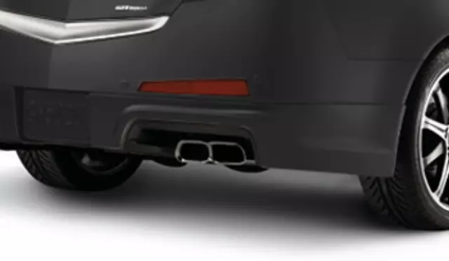 8F03TK4210A - Exterior: Under Body Spoiler - Rear-Crystal Black Pearl for Acura Image