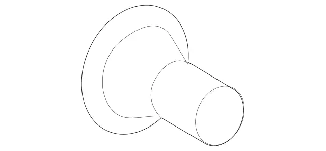 9917716 - Rear Seat Bench: Bearing Bolt for Mercedes-Benz: 180b, B Electric Drive, B250e, CLA250, EQB 250+, EQB 300, EQB 350, GLA250, GLA35 AMG, GLA45 AMG, GLB250, GLB35 AMG Image image