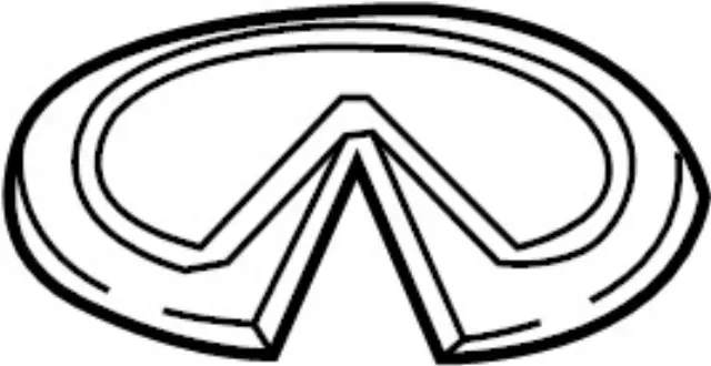 908905DA0A - Body: Emblem for INFINITI: QX30 Image