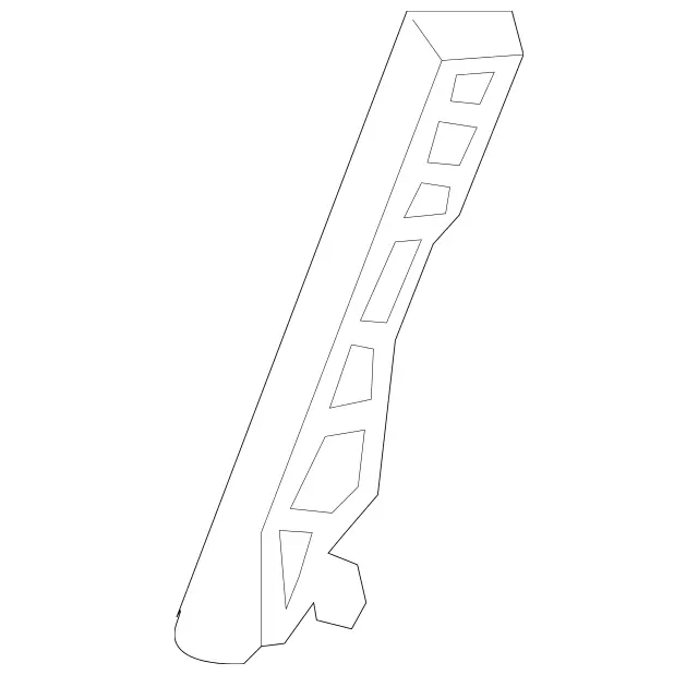 2119101175 - Driver Seat: Upholstery Insert for Mercedes-Benz: CLS500, CLS55 AMG, CLS550, CLS63 AMG, E320, E500, E55 AMG Image image