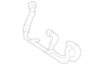 4635016700 - : Coolant Hose for Mercedes-Benz Image