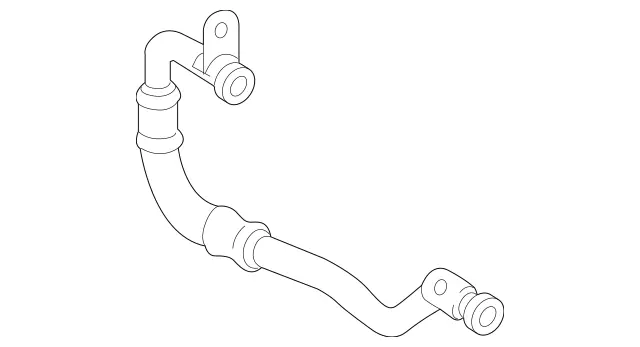 264-203-05-00 - Coolant Line Mercedes-Benz USA Parts