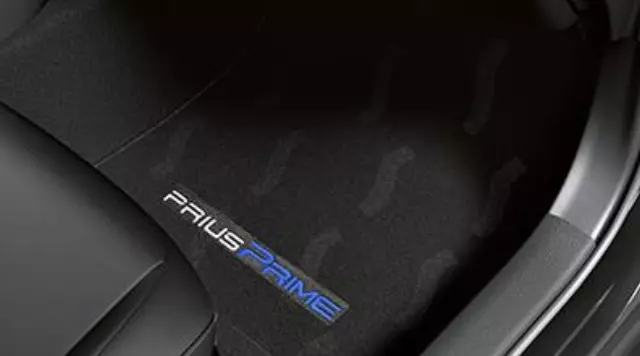 2017-2022 Toyota Prius Prime - Prius Floor Mats Plugin Black - Toyota (PT919-47160-25)