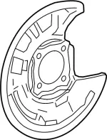 441515DA0A - : Splash Shield for INFINITI: QX30 Image