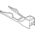 KB3Z21045A36AA - Body: Console Panel for Ford: Ranger Image