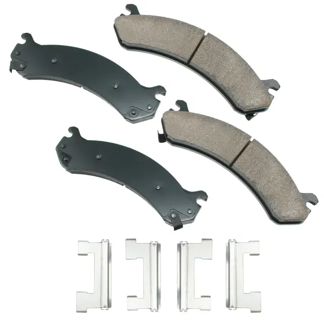 ACT784 - : Akebono ProACT Ultra Premium Ceramic Disc Brake Pad Kit for AKEBONO Image