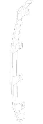 2187201478 - : Sealing Frame for Mercedes-Benz: CLS400, CLS550, CLS63 AMG, CLS63 AMG S Image