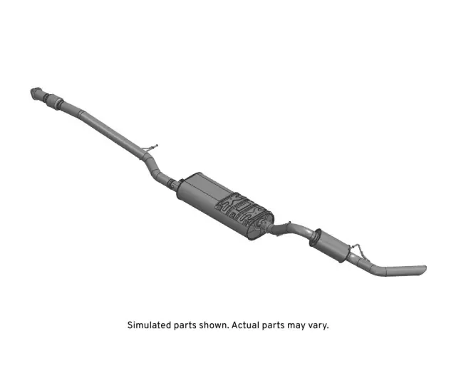 84520058 - : Exhaust Muffler with Exhaust Pipe for GM Image