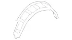 1666300369 - Side Walls: Wheel Well for Mercedes-Benz Image